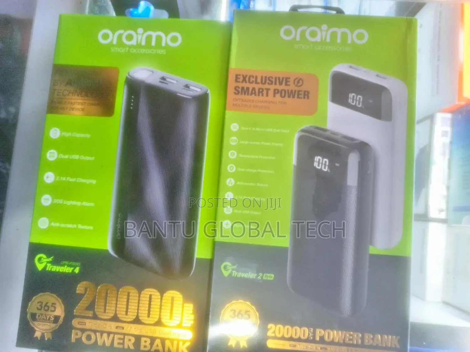 20,000mah Oraimo Powerbank