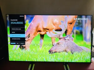 SAMSUNG 65” Original Crystal UHD Smart Tv Series 8000