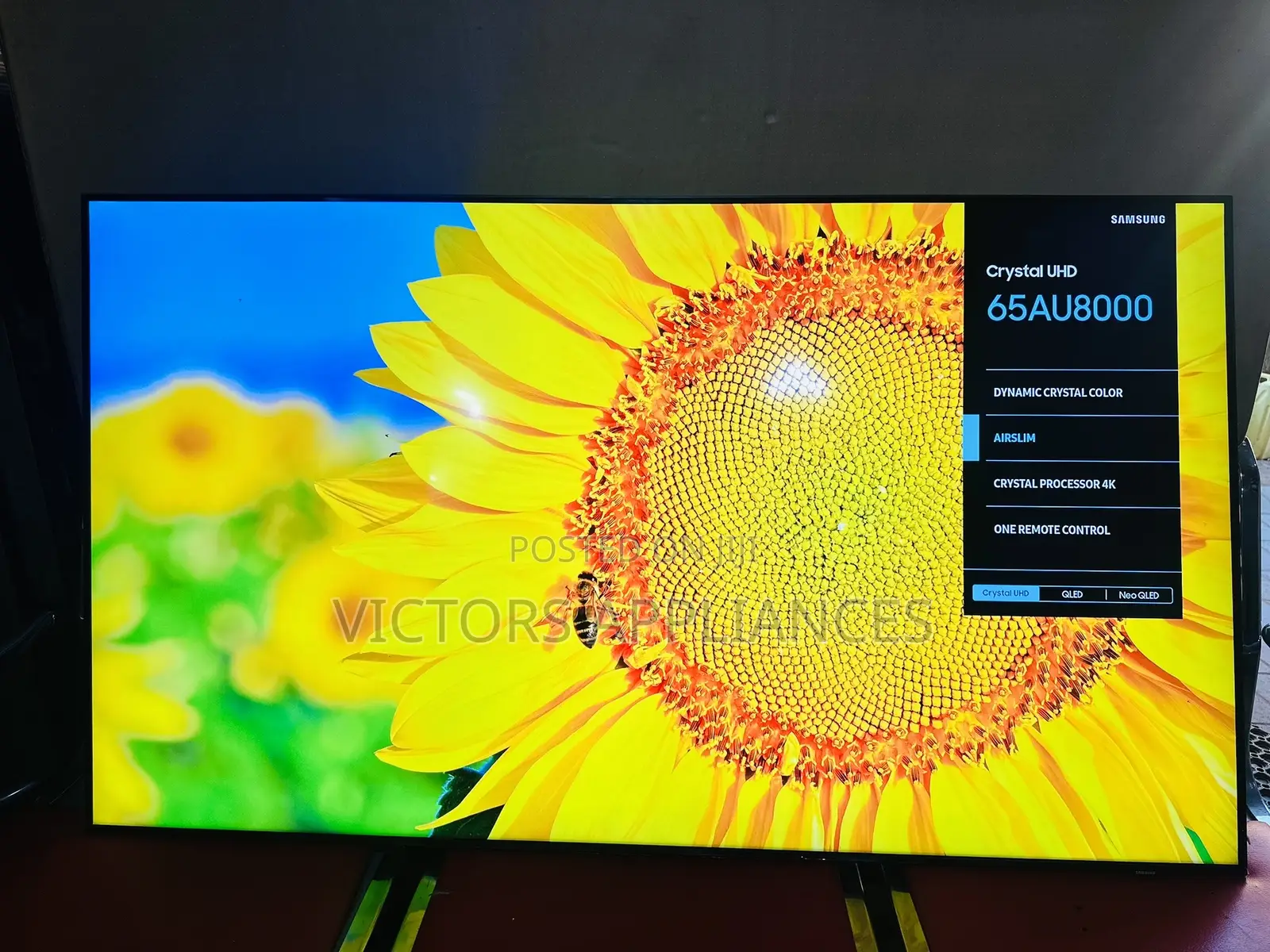 Samsung Crystal Uhd Smart Tv 65inch