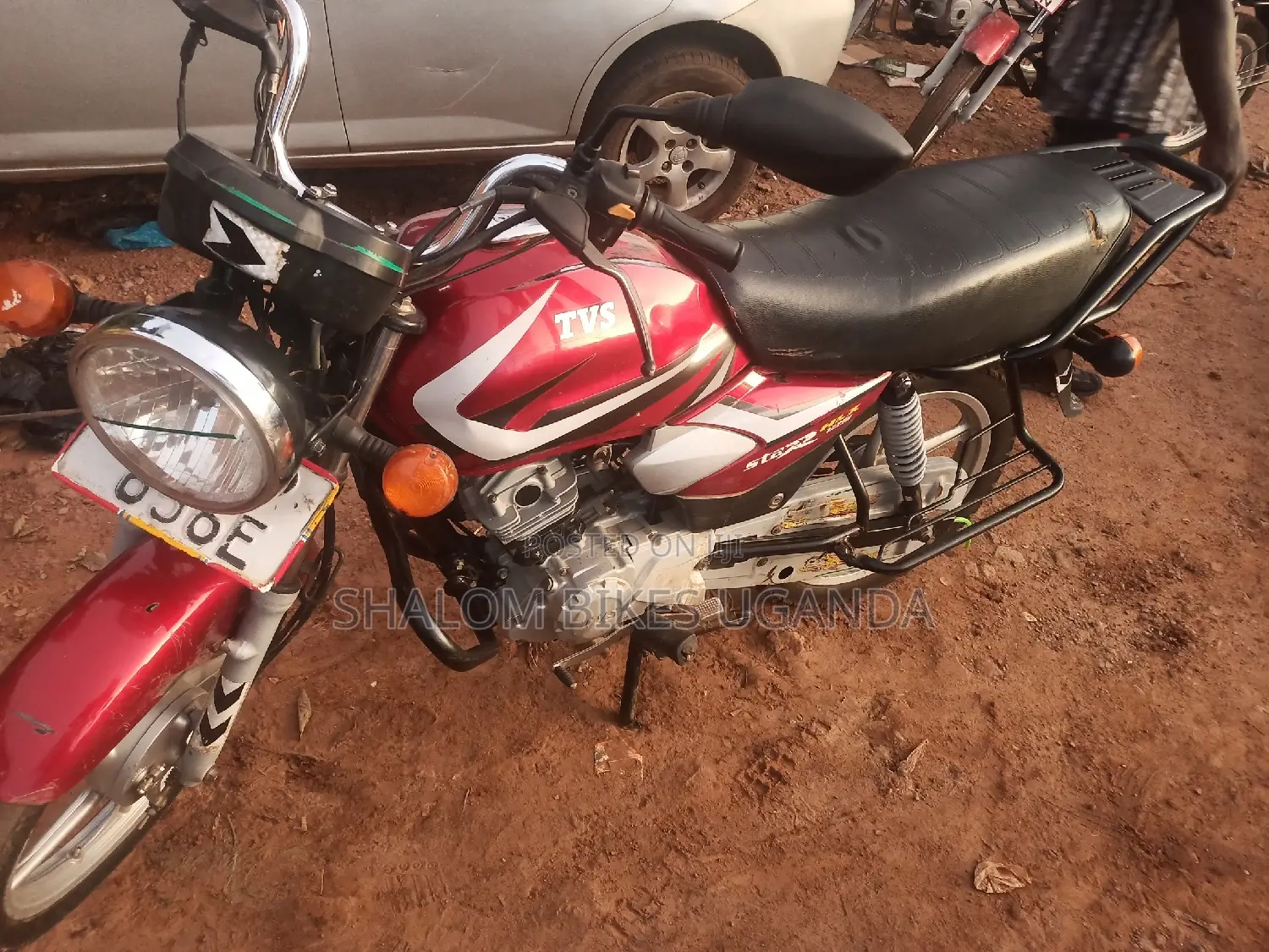 TVS HLX 125 2023 Red
