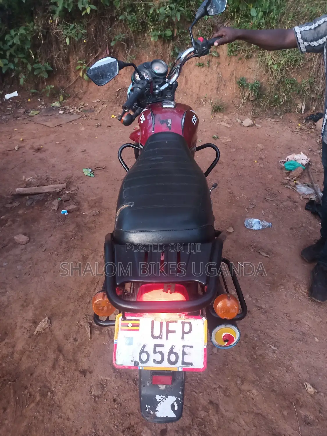 TVS HLX 125 2023 Red