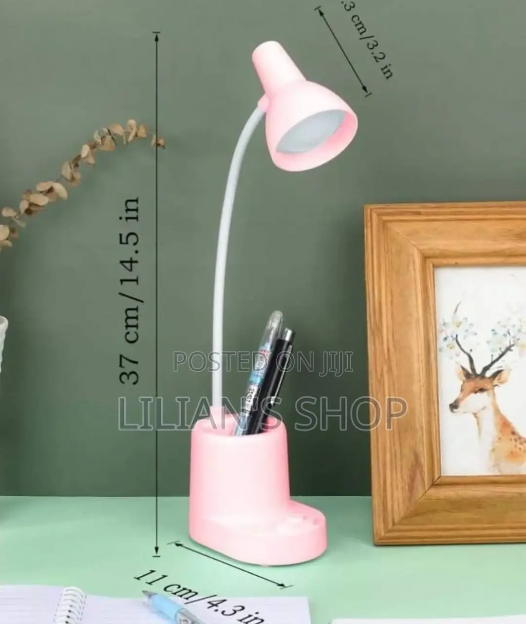 Eye Care Foldablepen Protection Desk Lamp With Pen Holder
