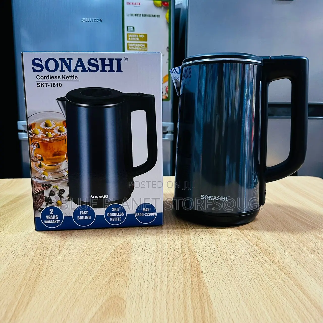 SONASHI 1.8litres Electric Kettles \\ 1800-2200w \\ SKT-1810