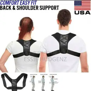 Adjustable Posture Corrector for Upper Back and Shoulder