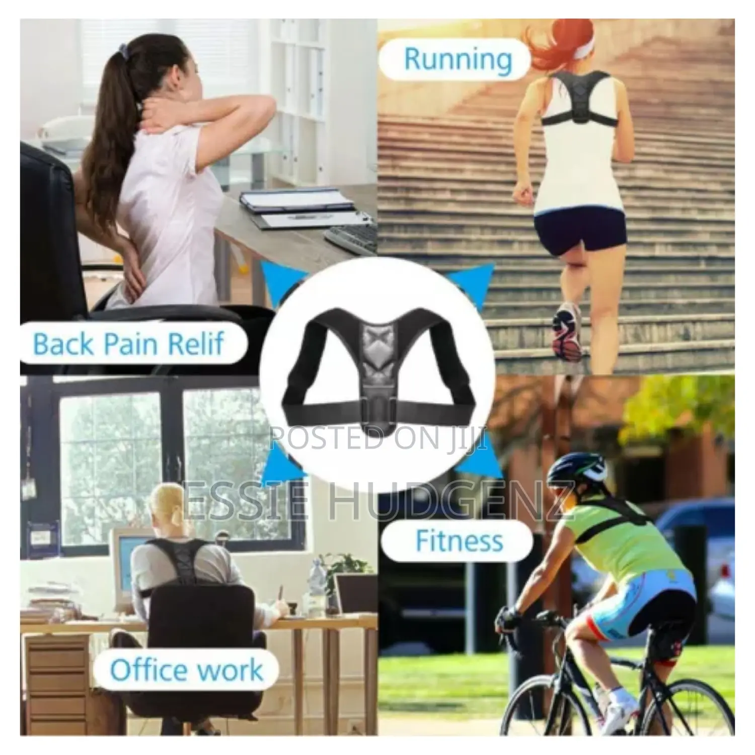 Adjustable Posture Corrector for Upper Back and Shoulder