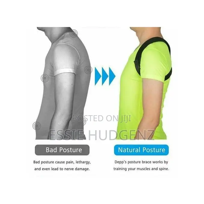 Adjustable Posture Corrector for Upper Back and Shoulder