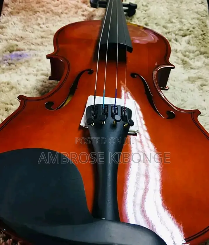 Classic Quality Solid Body 4/4 Acoustic Violin Full Package.