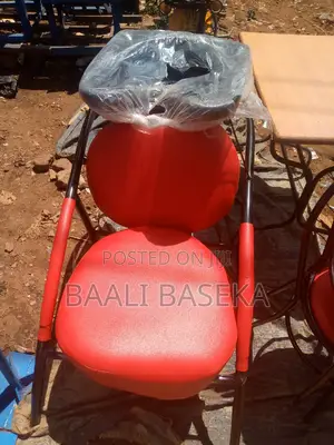 Hair Wash Basin/Red Colour Sink Chair/787