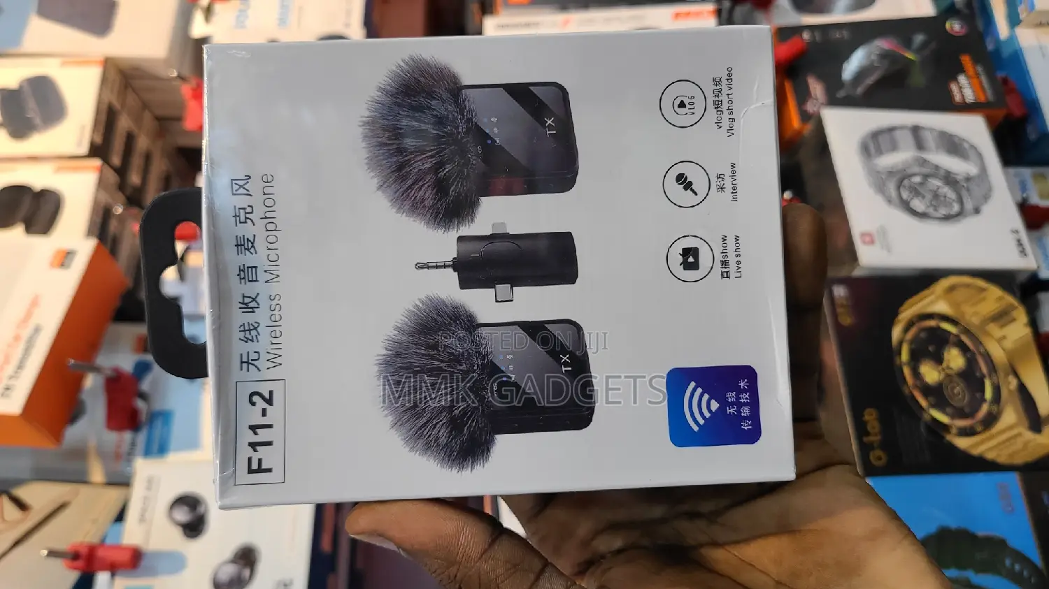 F11 2 Wireless Microphone
