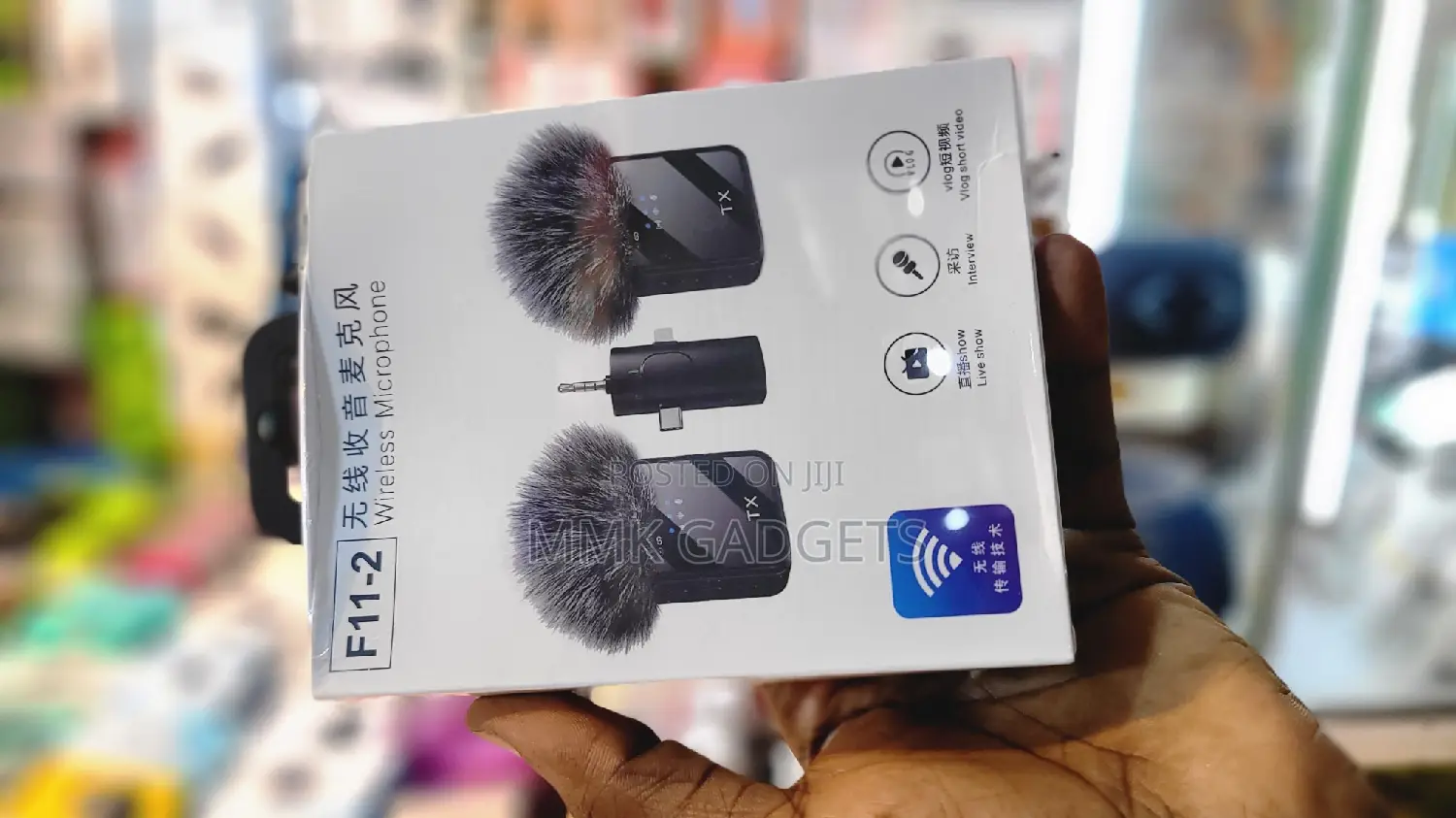 F11 2 Wireless Microphone