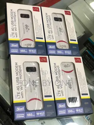 3in1 LTE 4G USB Modem With Wi-Fi Hotspot