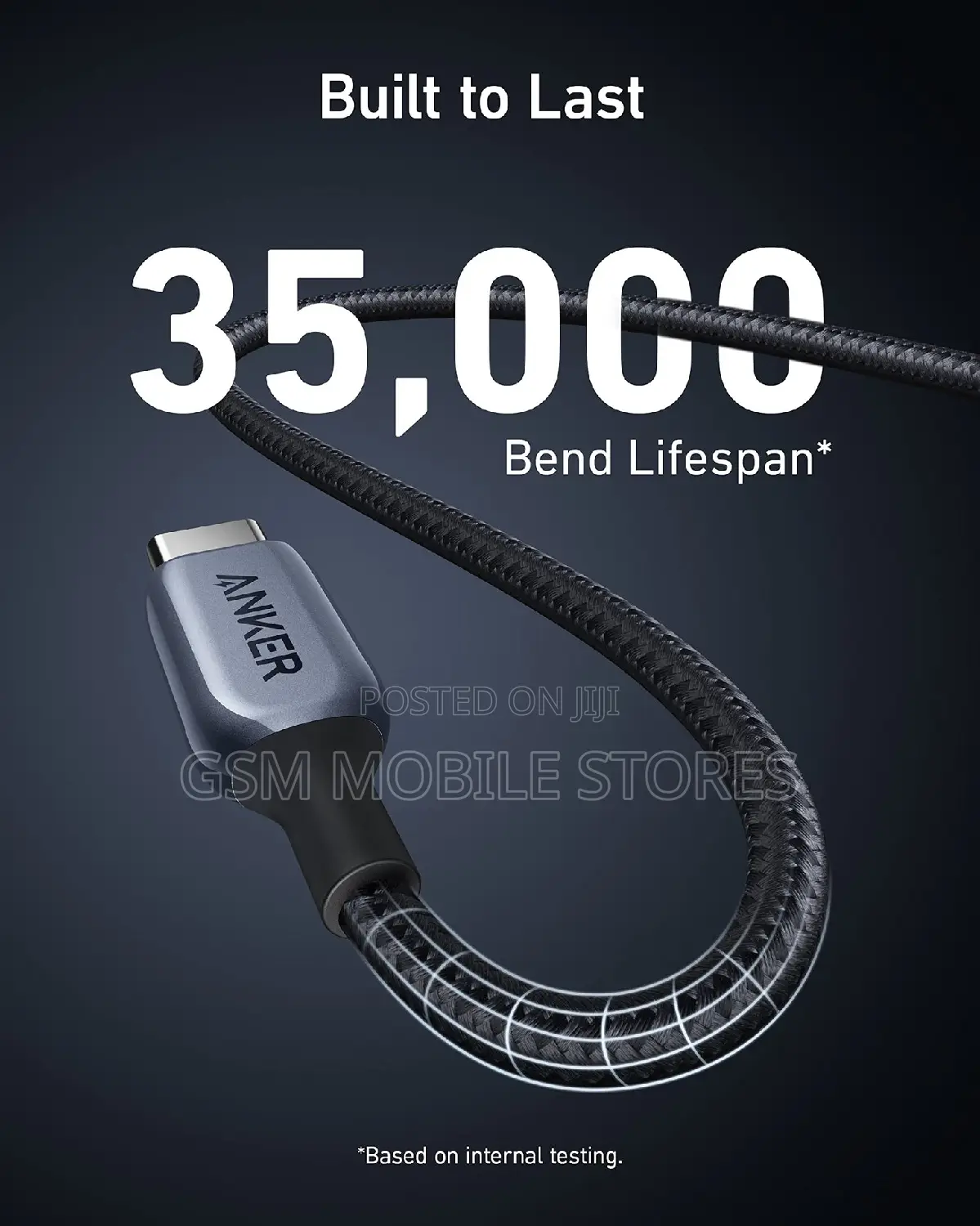 Anker 765 USB-C to USB-C Cable (6 Ft Nylon) Fast Charging
