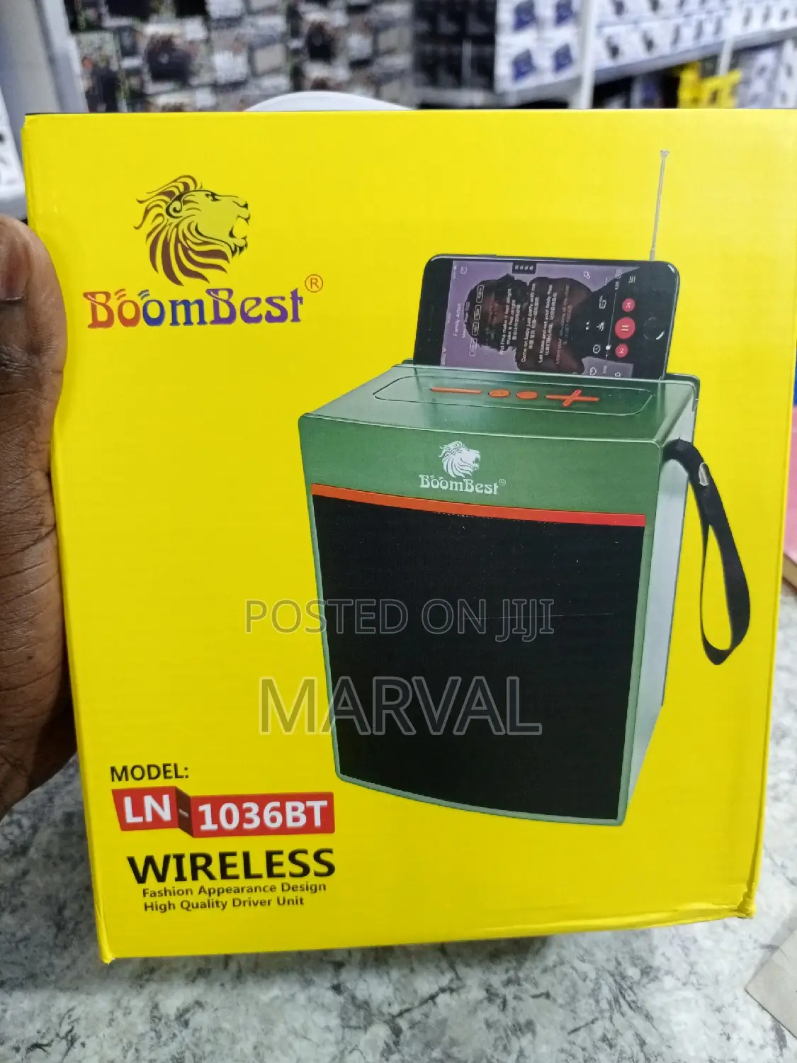 Super Base Wireless Speaker (Boombest LN-1036BT)