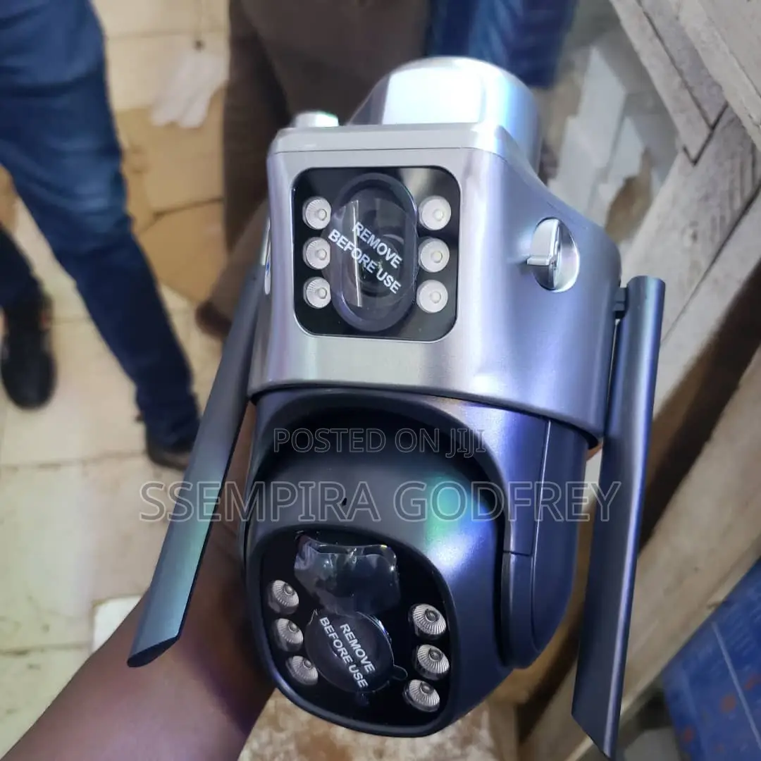 Solar Camera 4G With 2 Eye Lens
