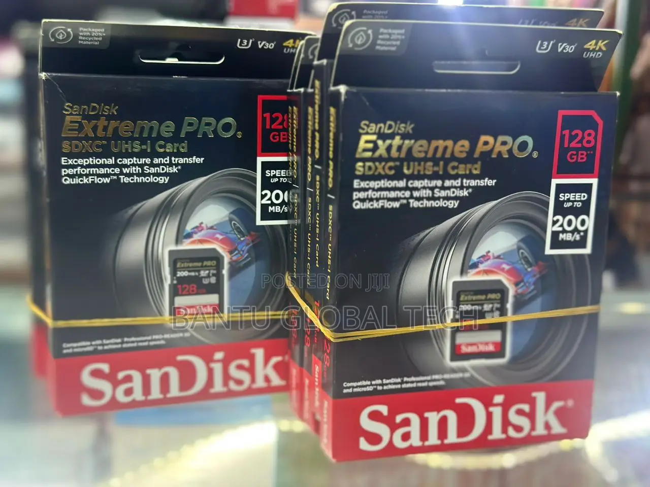 Sandisk 128GB Extreme PRO SDXC UHS-I Memory Card