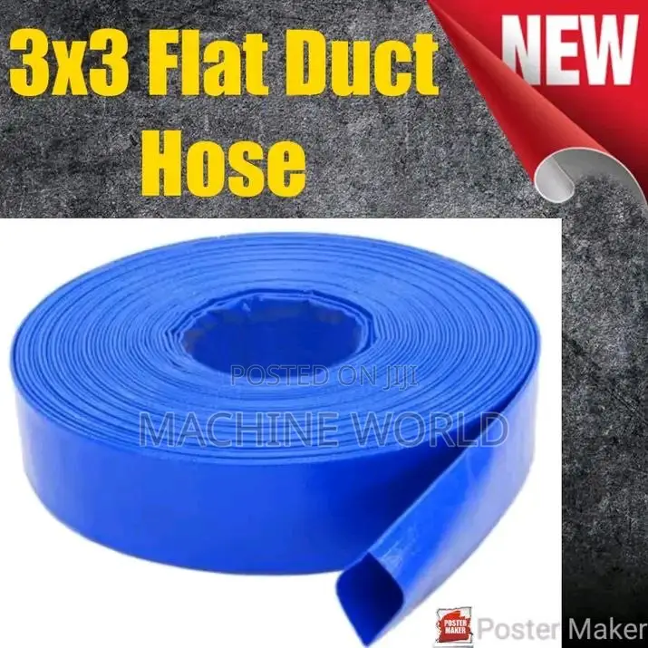 Flat Duct Horse/Water Pipe/3"