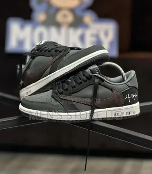 Air Jordan 1low X Travis Scott Olive Men’S Classic Sneakers