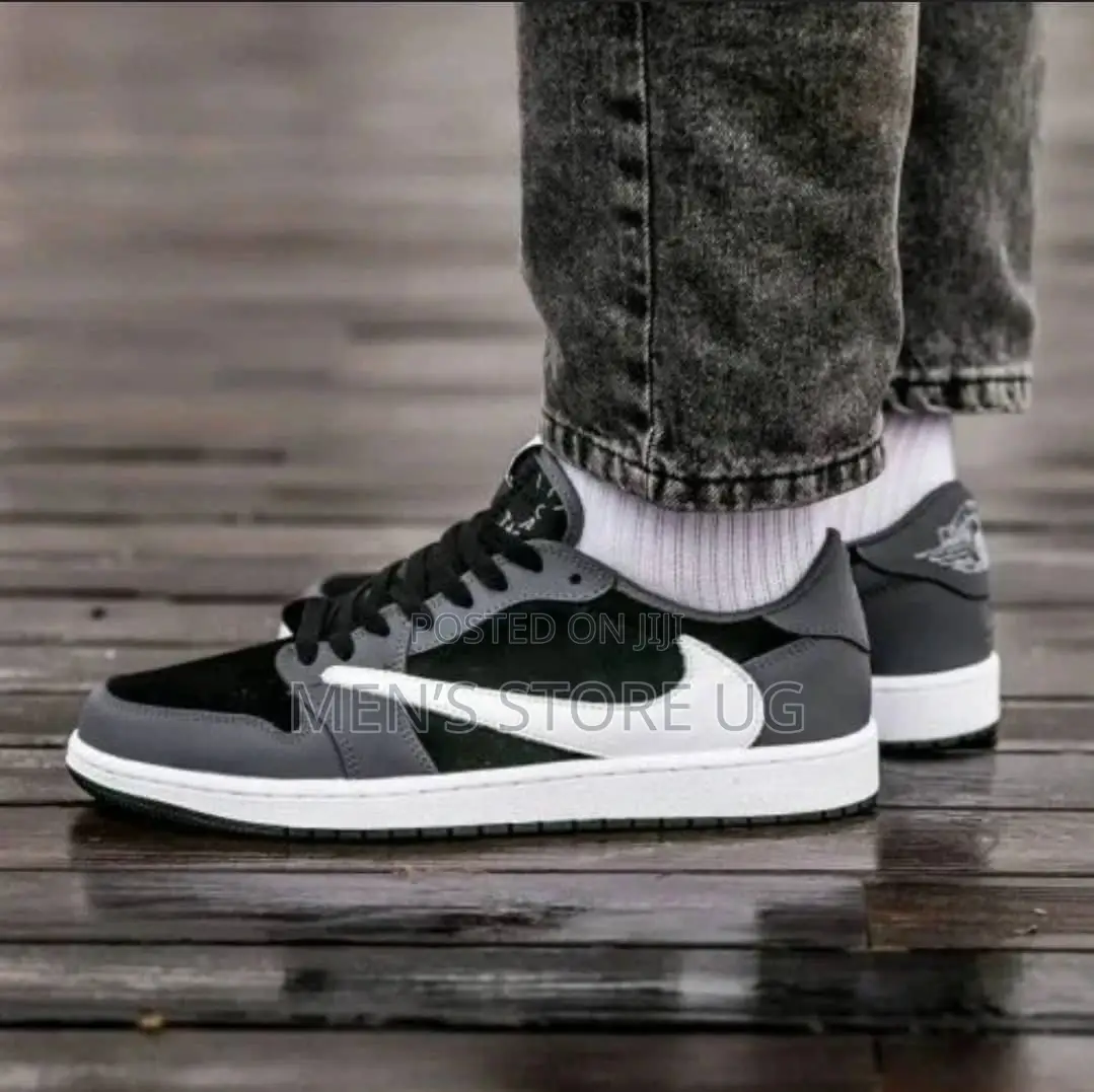 Air Jordan 1low X Travis Scott Olive Men’S Classic Sneakers