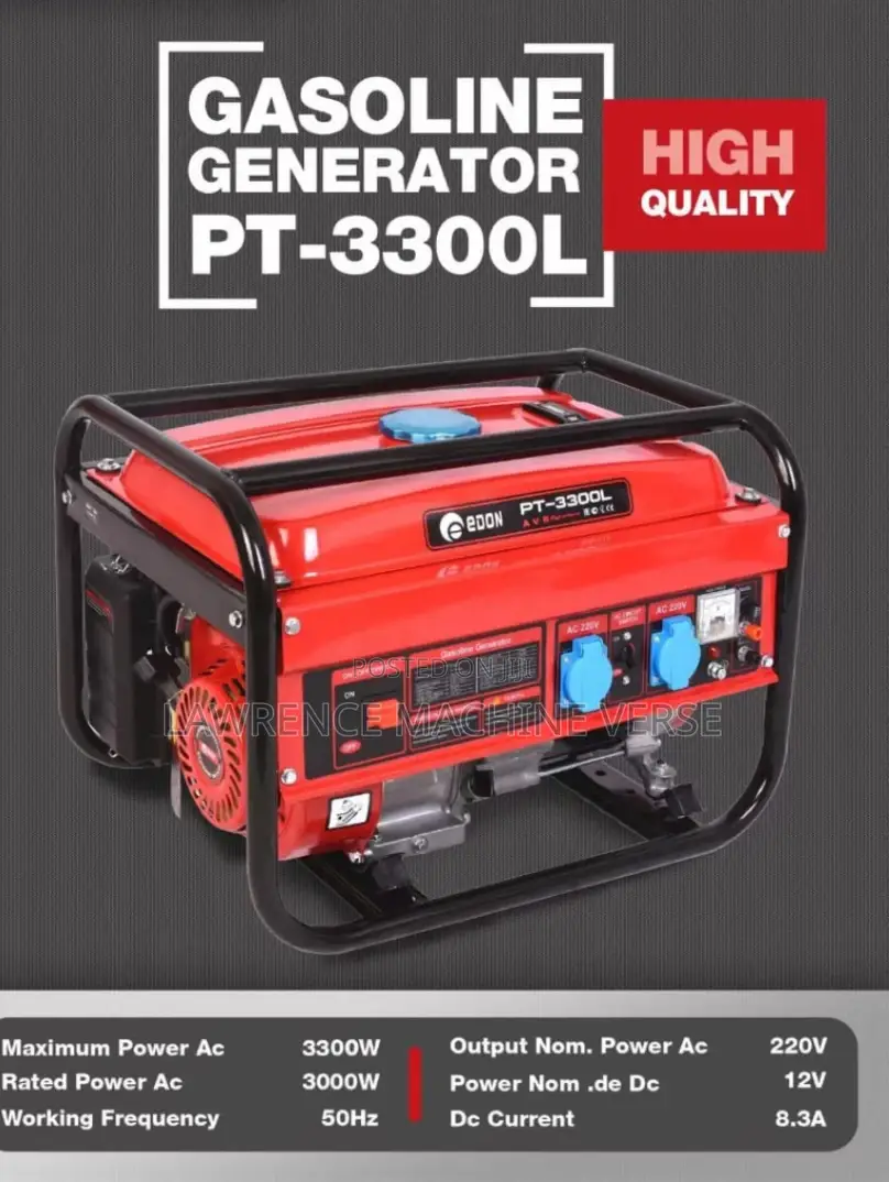 Gasoline Generator PT 3300