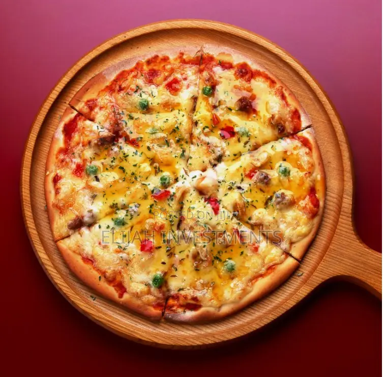 Wooden Pizza Plate