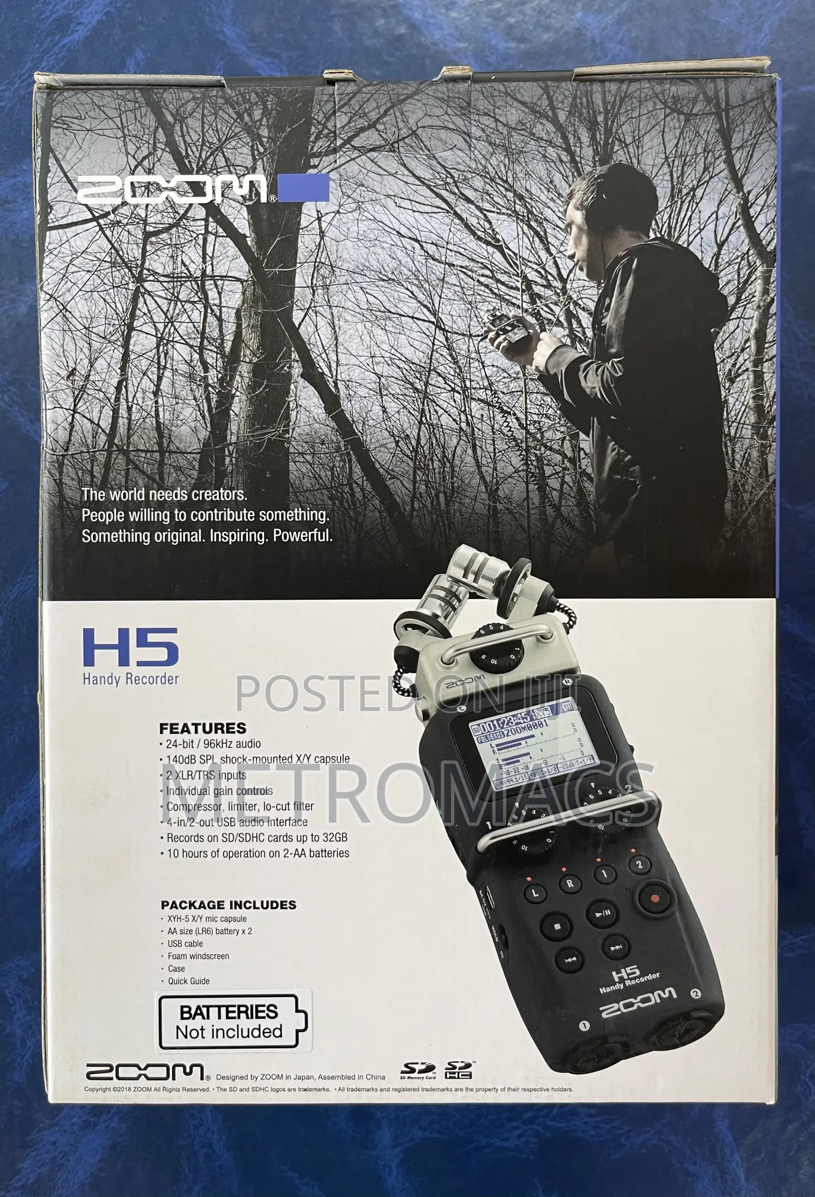 Zoom H5 Handy Four-Track Portable Recorder