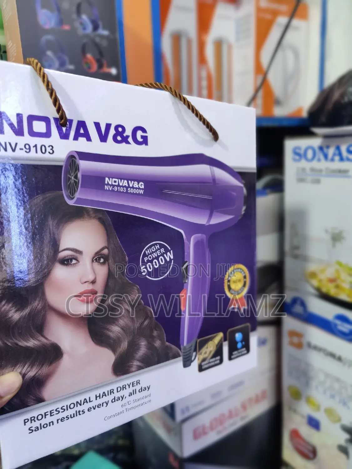 Nova v G High Powe Hair Dryer/Hair Dryer/Handheld Hair Dryer