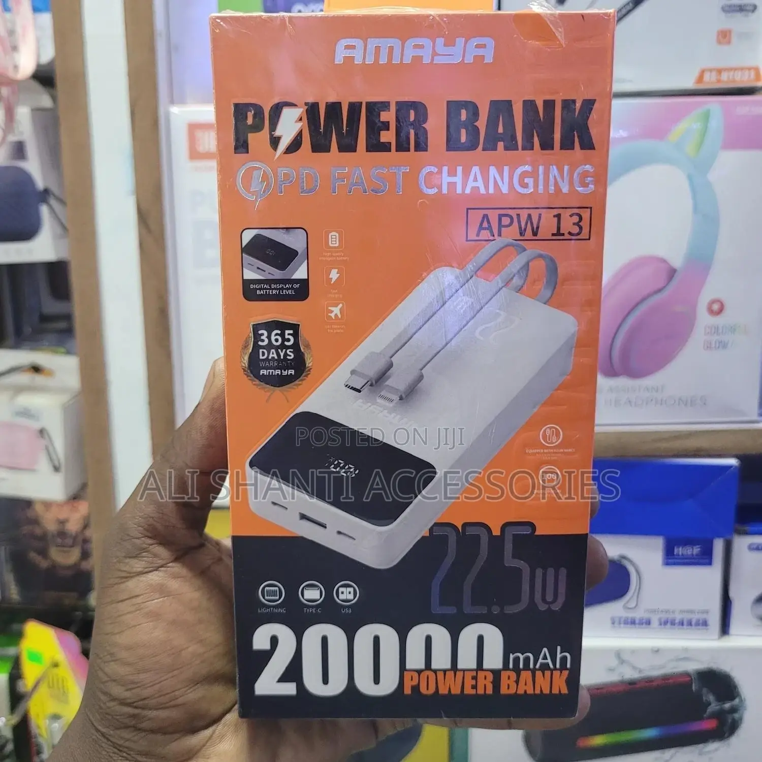Pd Fast Charging Power Bank, 22.5W Super Fast Power Bank ,
