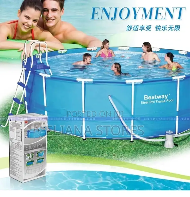 Enjoyment Round Steel Frame Swimming Pool