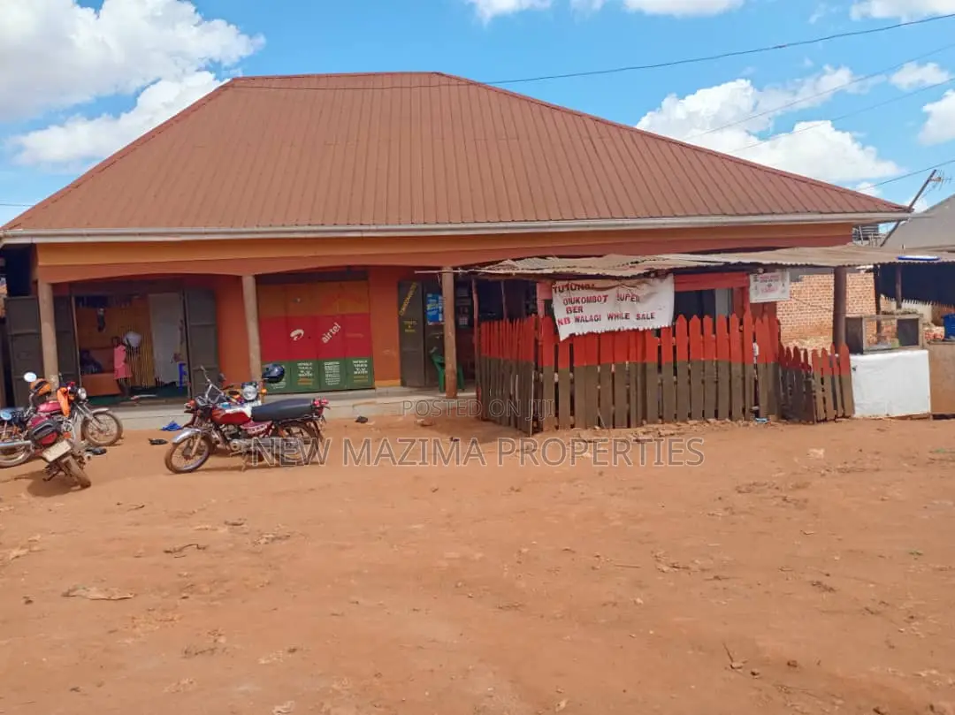Four Commercial Double Shops on Forced Sale in Nansana