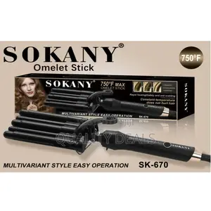 Sokany Omelette Stick Hair Straightener