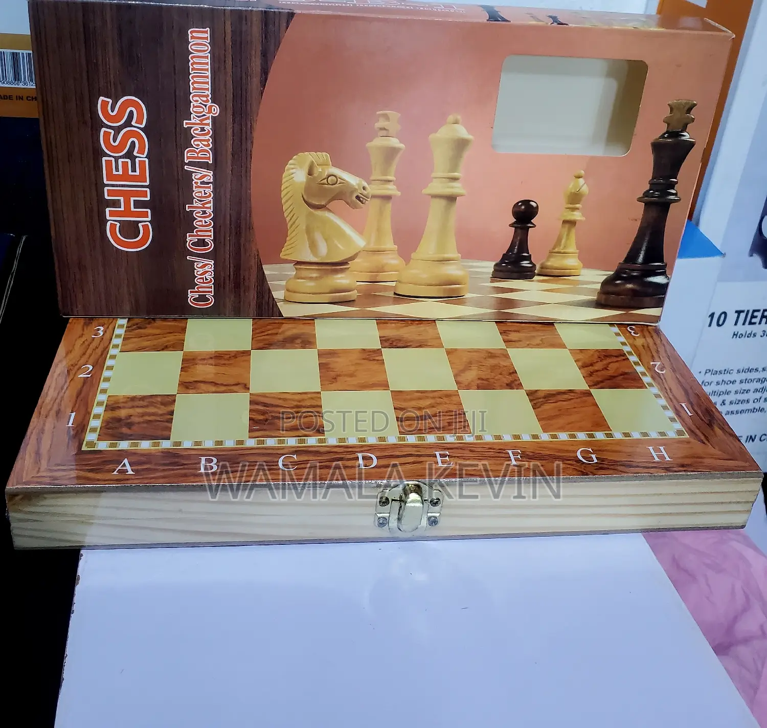 Wooden Chess Board Game