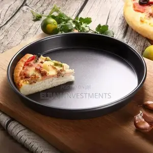 Thick Non-Stick Crimping Edge Pizza Baking Tray