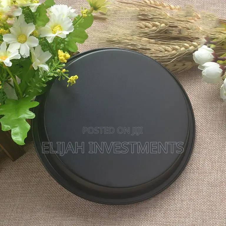 Thick Non-Stick Crimping Edge Pizza Baking Tray