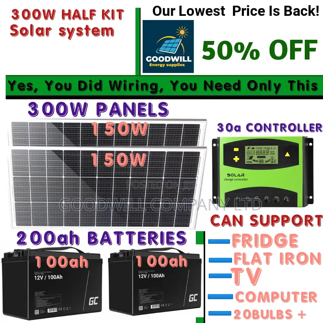 300w Solar Kit German Lininum