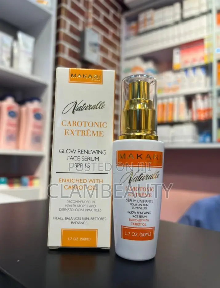 Makari Naturalle Glow Renewing Face Serum With Carrot Oil