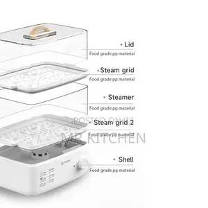 Electric Food Steamer (3 Layers)