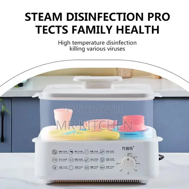 Electric Food Steamer (3 Layers)
