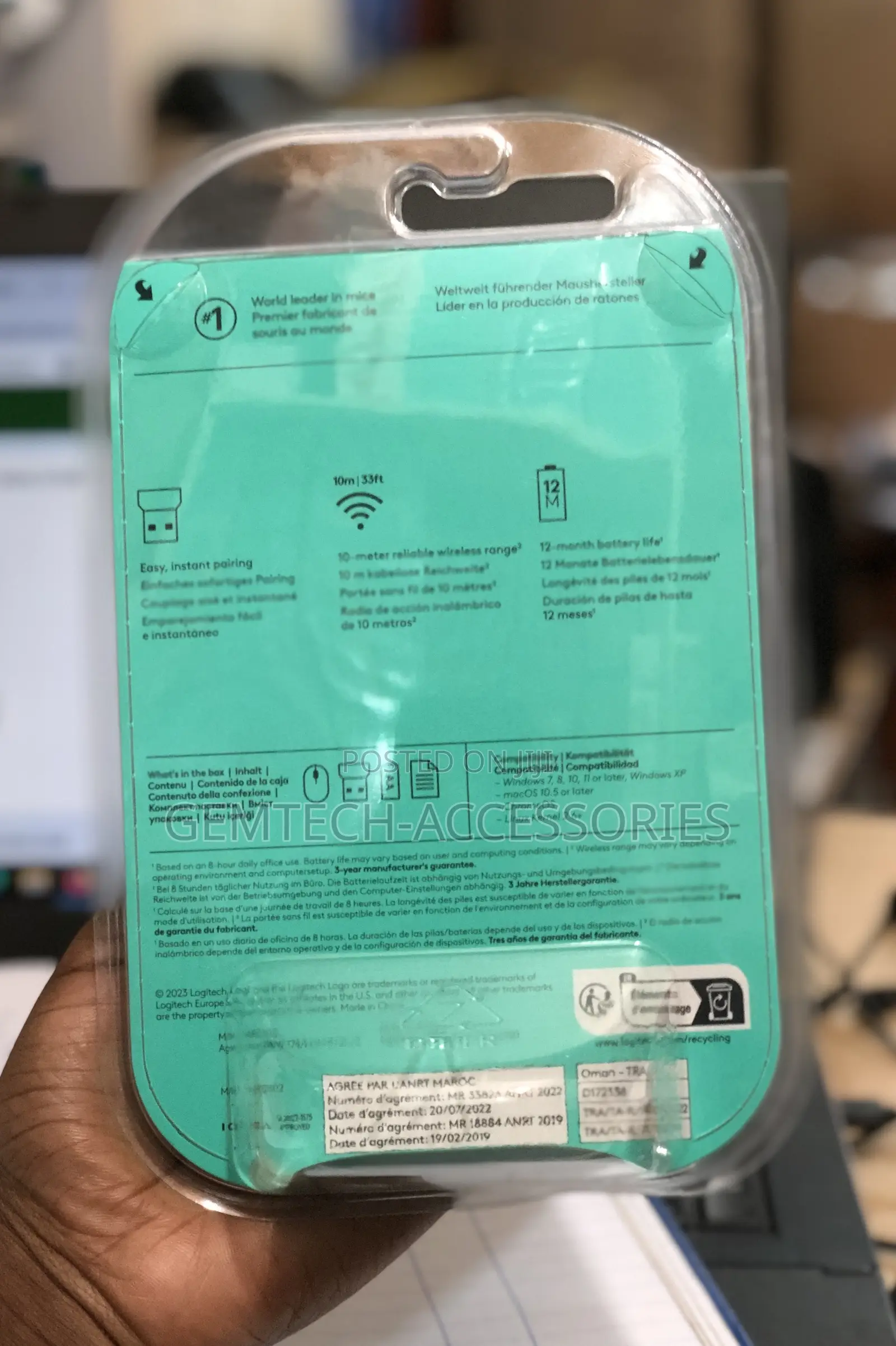 Logitech M185 Original Wireless Mouse