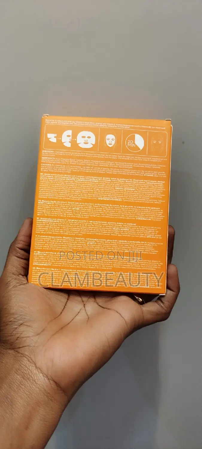 Face Facts Vitamin C Brightening Facial Sheet Masks