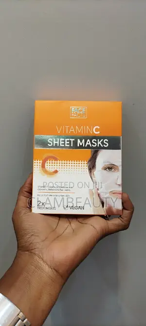 Face Facts Vitamin C Brightening Facial Sheet Masks