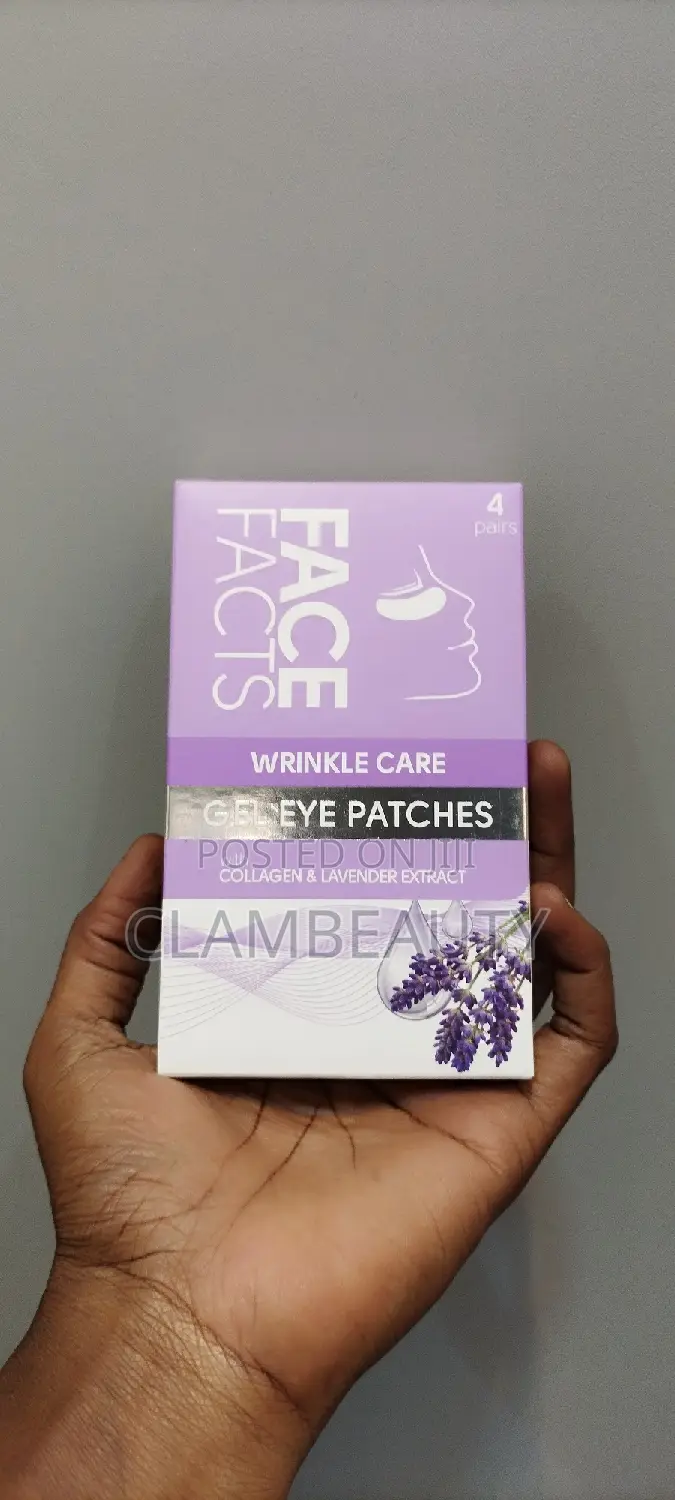 Face Facts Anti Wrinkle Gel Eye Patches With Collagen