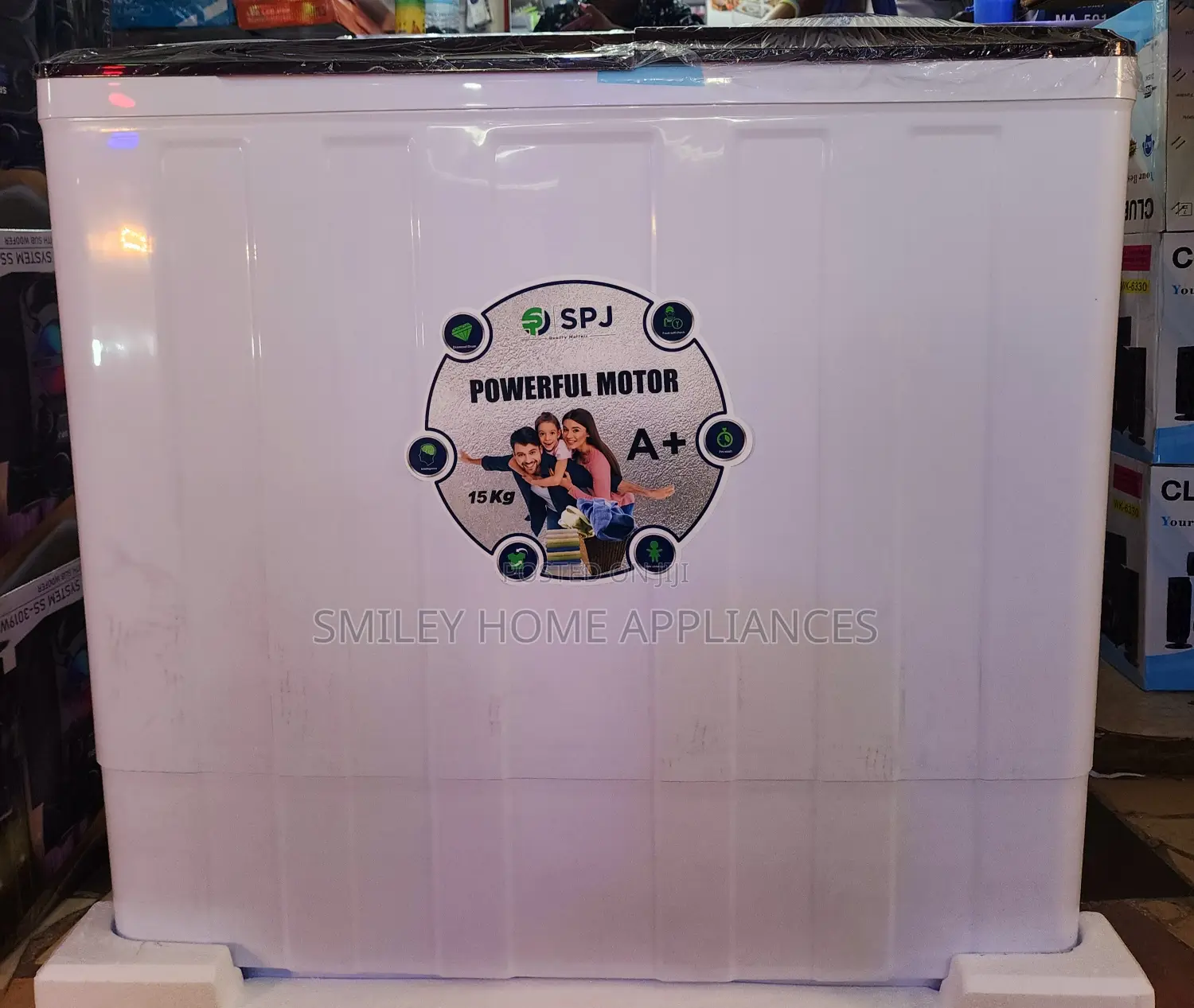 15 KGS New Discounted SPJ Commercial Washing Machine