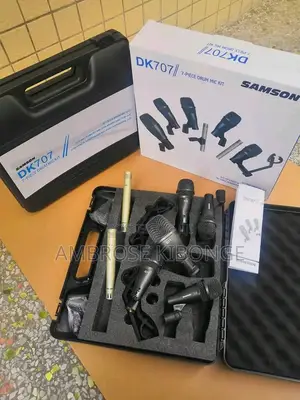 Samson Dk-707pcs Drum Mic Kit Dynamic Drum Microphone System