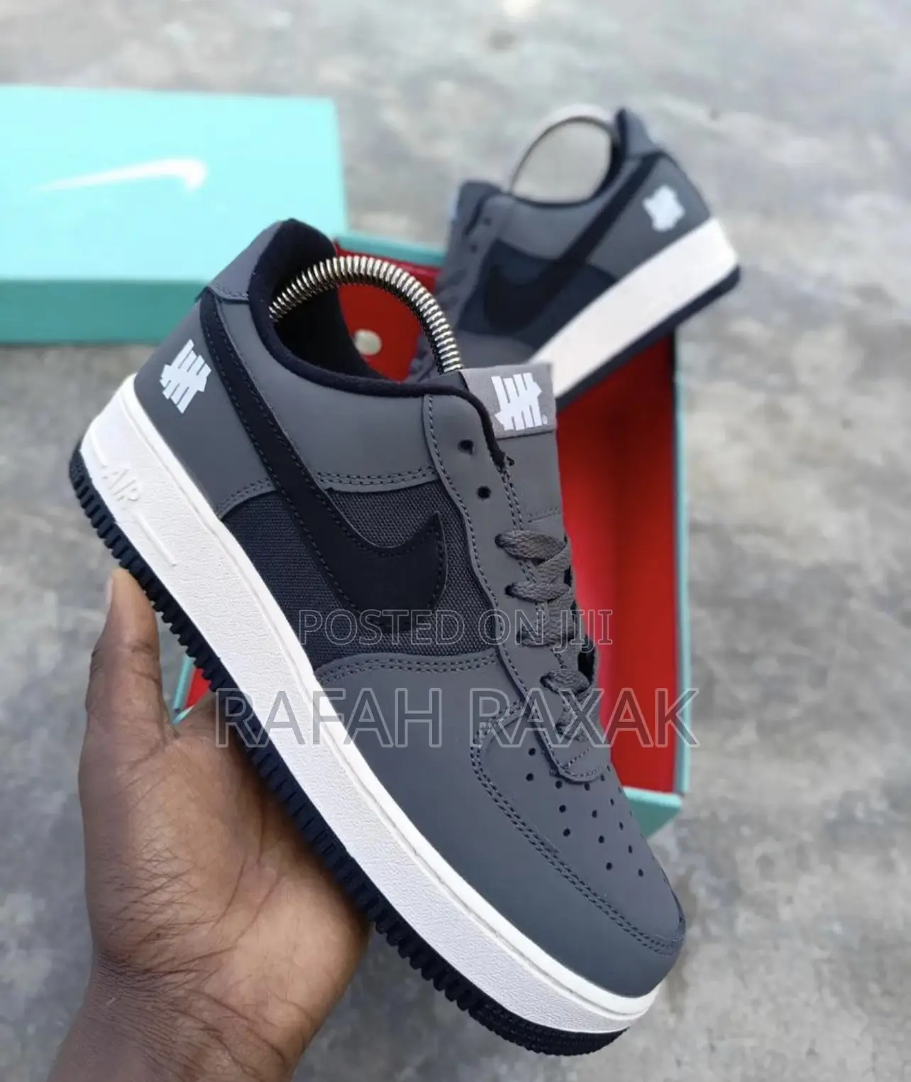 Original Grey Classy Nike Airforce 1 Sneakers