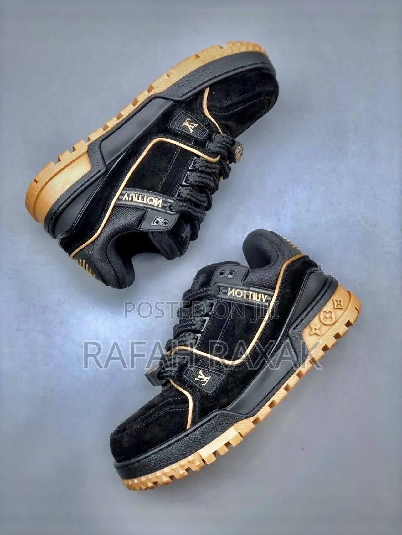 Original Louis Vuitton LV Trainer Maxi Luxury Sneakers
