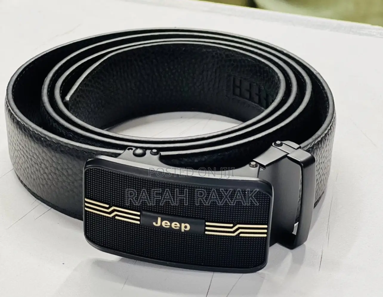 Original Classic Men’S Jeep Adjustable Leather Belts