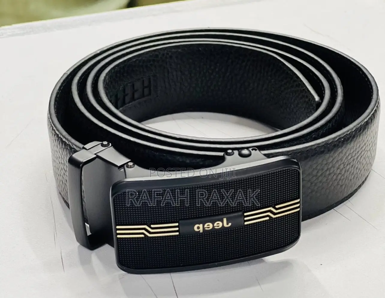 Original Classic Men’S Jeep Adjustable Leather Belts