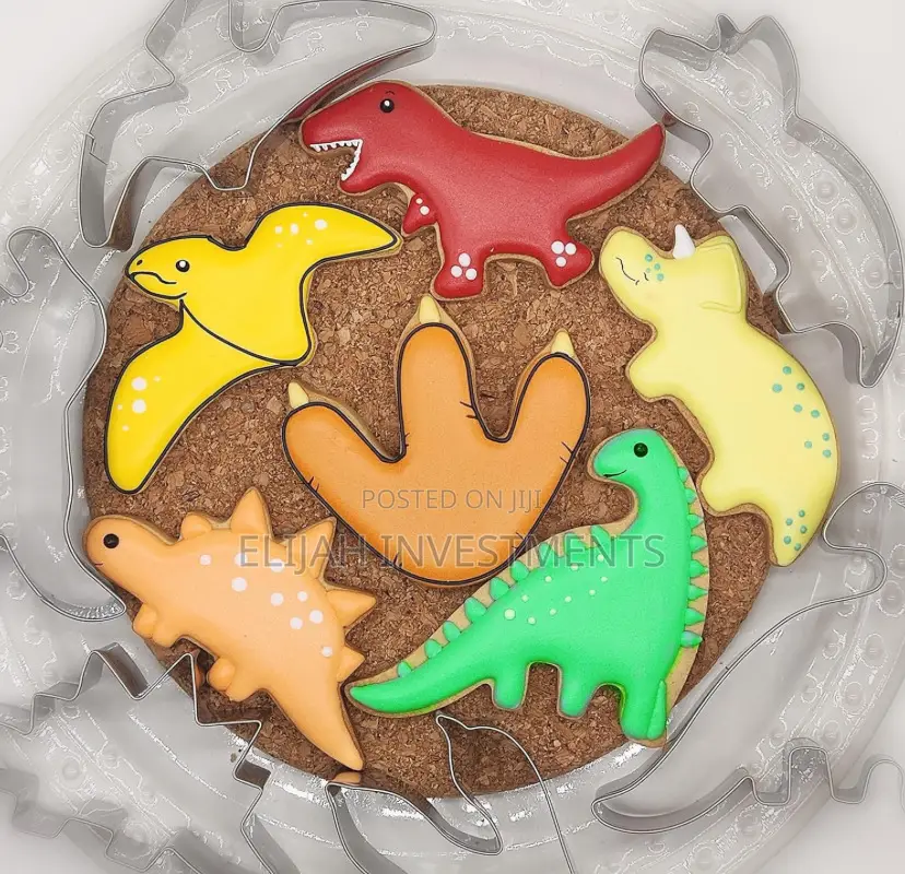 5pcs Dinosaur Cookie Cutter Set