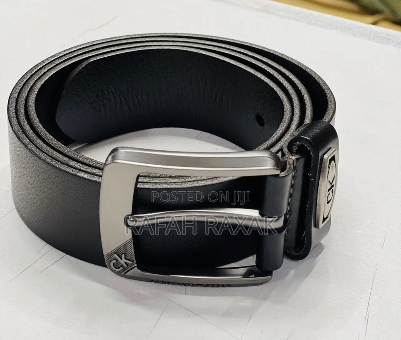 Original Men’S Calvin Klein (CK) Leather Belt
