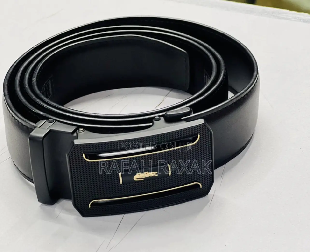 Original Men’S Lacoste Leather Belts
